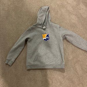 Sky Blue FC Hoodie - Youth Large Light Gray